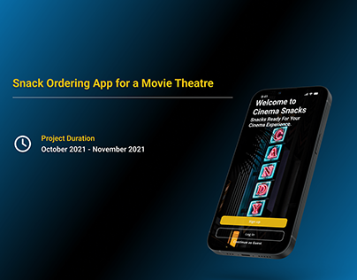 Snack Ordering App for Movie Theater Case Study