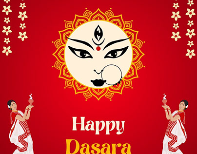 Dasara wishes social media post