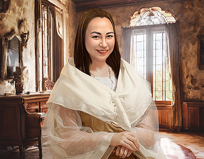 Modern Filipina Portrait