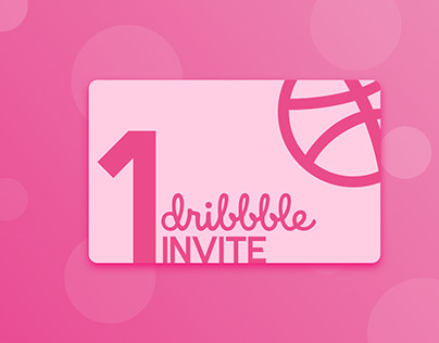 1x Dribbble Invite