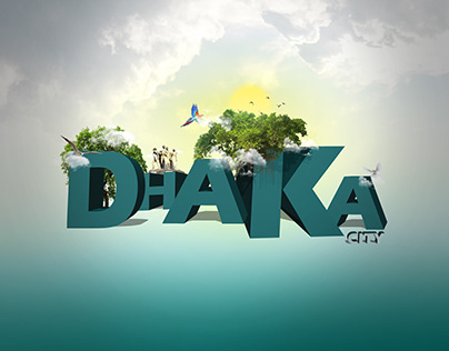 Dhaka City Poster Design