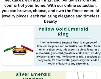 Emerald Jewelry Online