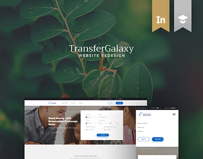 TransferGalaxy - Website Redesign
