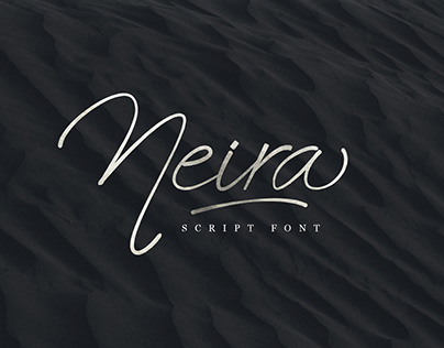 Neira script font