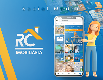 Project thumbnail - Social Media - RC Imobiliária Caixa Aqui