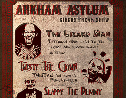 Circus Freakshow Poster