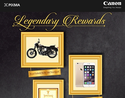 Mailer Designs for Canon India