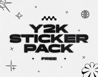 FREE Y2K STICKER PACK V.1