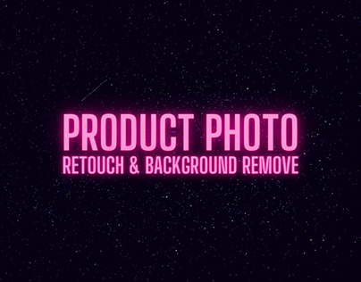 Product Photo Retouching & Background Removal