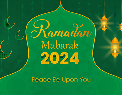 Ramadan greeting illustration