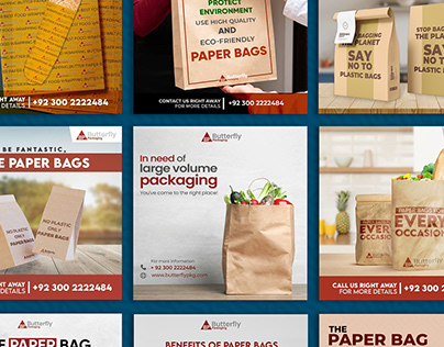 Paper Bag | Social media post | creative ads
