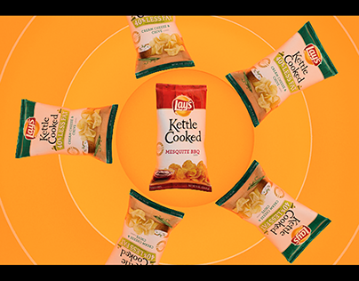 Lays - Is it Kettle Cooked - 3D Motion Design