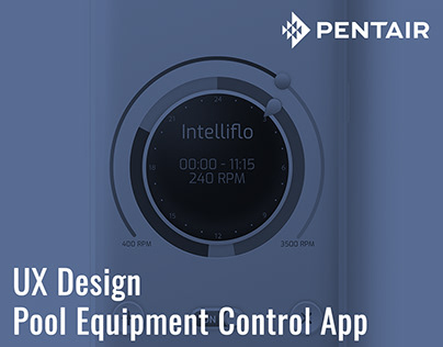 UX Design - Pool Equipment Control App