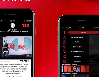 Ted Talks Application