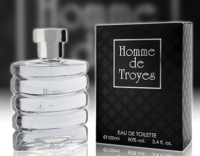 Homme de Troyes Parfum Packaging Design