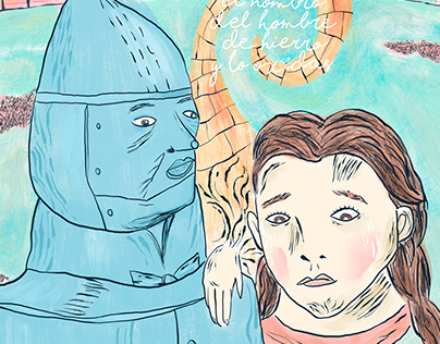 Illustration | Crying over Tin Man shoulder and...