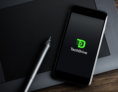 Tech logo for tech drive company