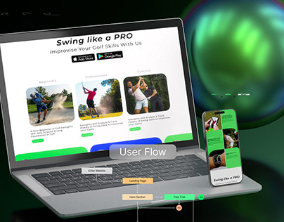Golf Swing Tracker Website