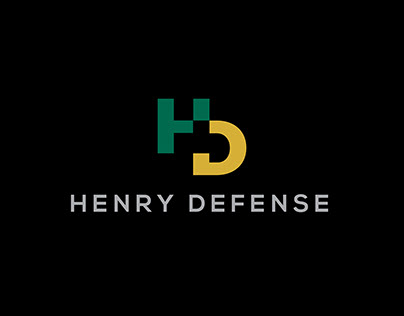 Henry Defense Logo Design.