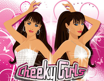 Cheeky Girls Jacquie O'Neill Illustration