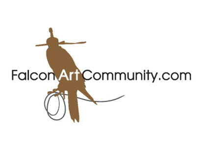 Falcon Art Community Logo Design