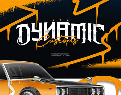 "Dynamic Customs" Branding Concept.