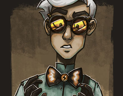 Tobias - Steampunk Character design