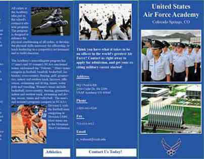 US Air Force Academy Brochure