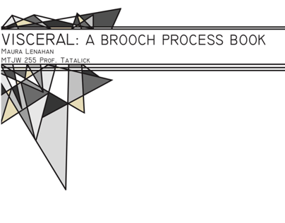 'Visceral' Brooch