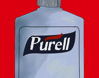 Purell Pop art
