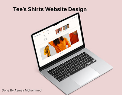 Tee’s Shirts Website Design