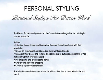 Personal Styling