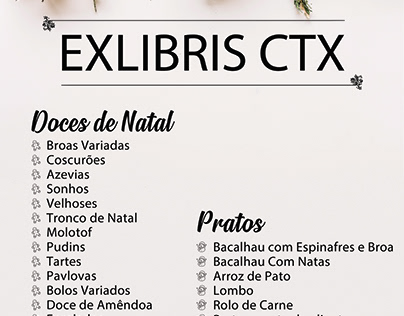 Exlibris CTX - A4 Flyer Christmas 2020