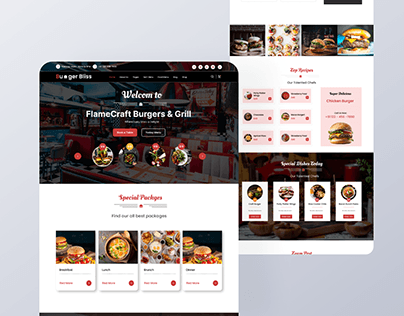 Resturant Creative Website Design