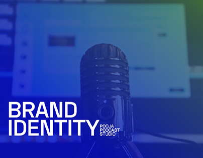 Project thumbnail - Brand Identity (Pooja Podcast Studio)