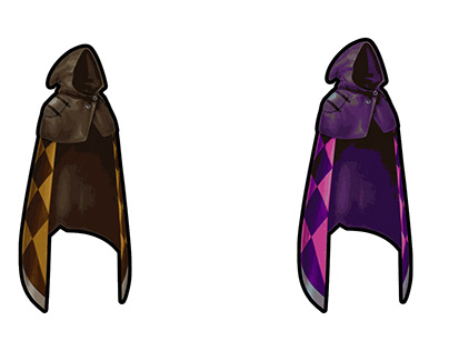 Video Game Cloak Icon Equipment - Game Assets