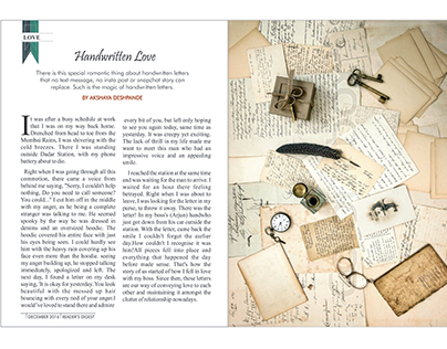 Feature Writing- Magazine articles by me