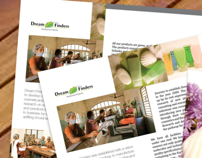 Dreamfinders Brochure Design