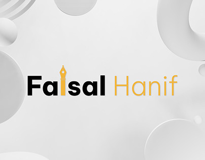 Faisal-Hanif Text Logo