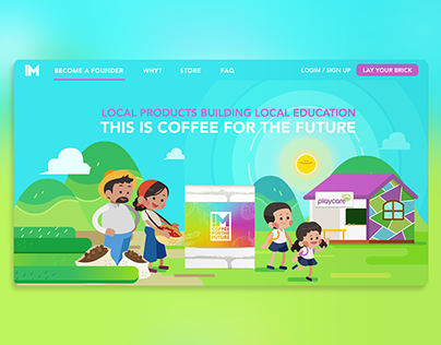 IMPCT coffee for the future website