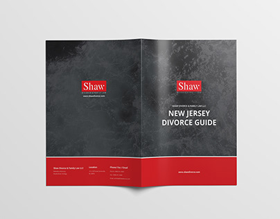 Shaw Divorce Guide Editorial Design