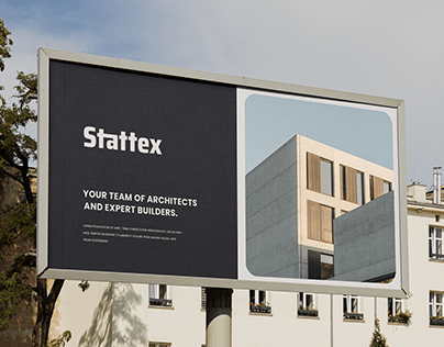 Stattex - Real Estate Brand Identity Redesign Concept