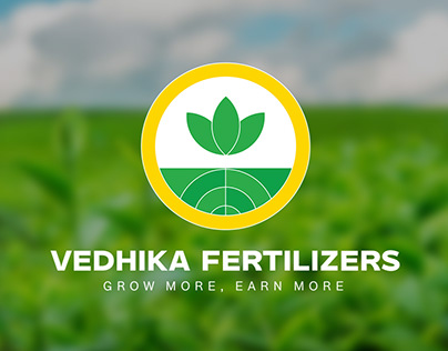 Vedhika Fertilizers | Brand Identity | Logo Design