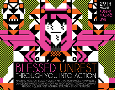 BLESSED UNREST / THROUGH YOU INTO ACTION