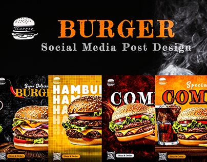 Social Media Post - Burger
