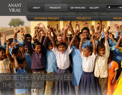 Anant Vikas concept website