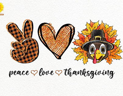 Peace Love Thanksgiving