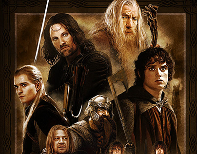 The Fellowship of the Ring Poster Artwork