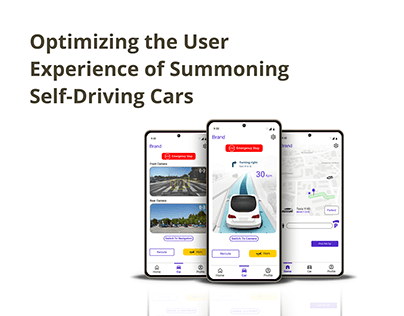 Summoning Self Driving Car- An UX Solution