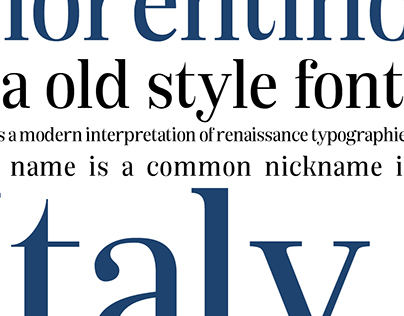 Florentino Typeface